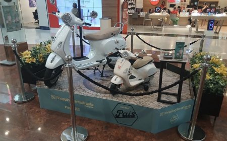 ShoppingSantaÚrsula celebra o Dia dos Pais com sorteio de uma Vespa e sua versão mini