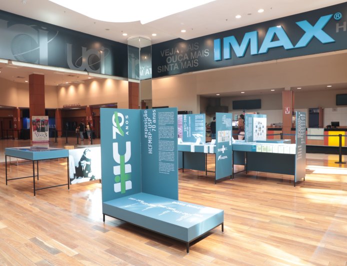 RibeirãoShopping recebe exposição em homenagem aos 70 anos do Hospital das Clínicas de Ribeirão Preto